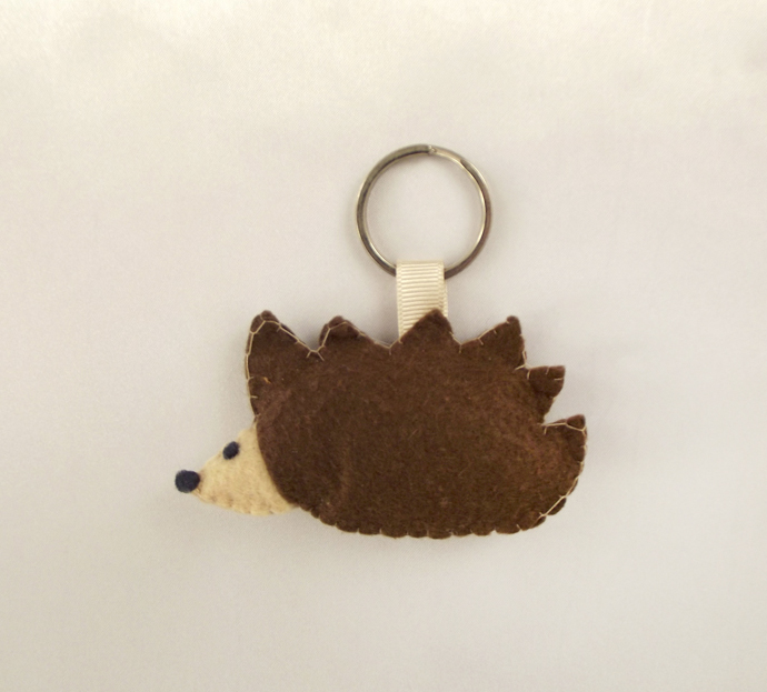 hedgehog-keychain-brown-hedgehog-keyring-birthday-gift-gift-for-kids-hedgehog-0