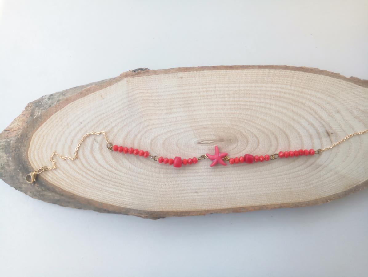red-sea-star-anklet-bracelet-raw-red-coral-beads-anklet-red-beads-anklet-gift-for-woman-beach-bracelet-for-leg-summer-style-birthday-gift-ideas-women-gifts-gold-chain-anklet-bracelet-0