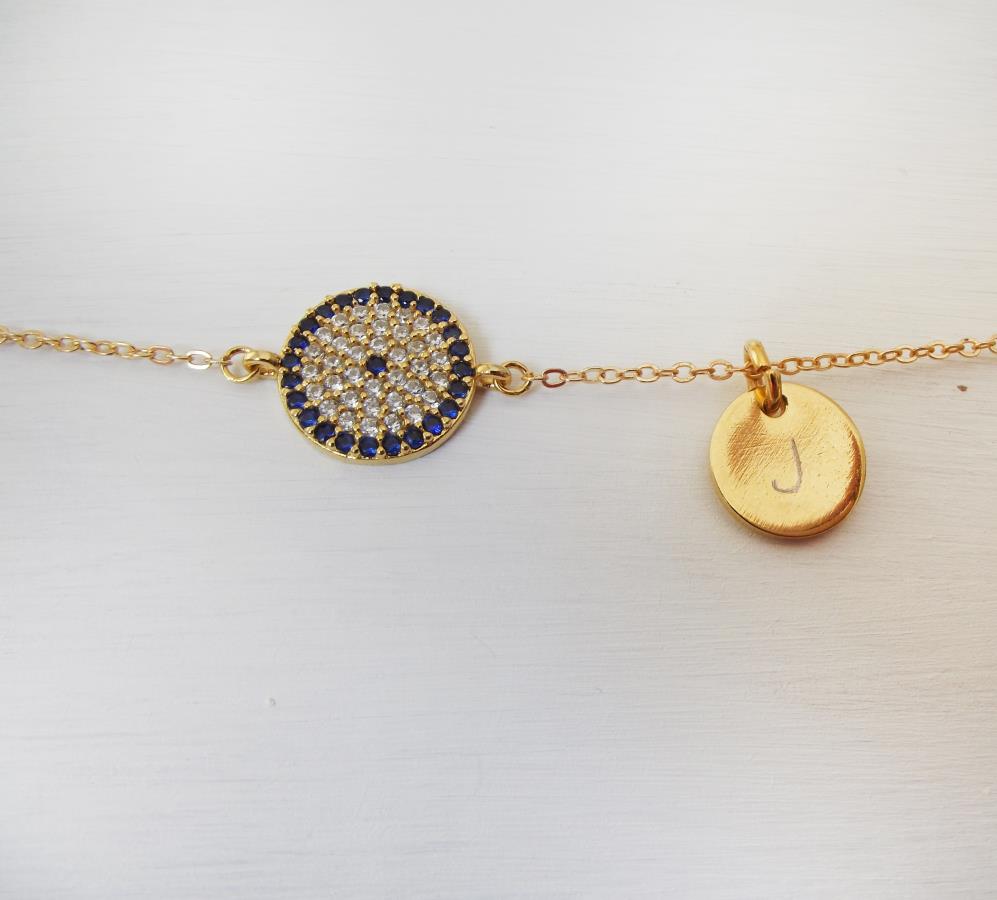 personalized-evil-eye-bracelet-gold-buy-personalized-disc-inital-bracelet-personnalis-mauvais-il-bracelet-or-bose-auge-armband-kette-mal-de-ojo-pulsera-oro-custom-young-girl-gifts-necklace-chain-crystal-cz-evil-eye-bracelet-custom-coin-letter-bracelet-gf-gift-necklace-protection-bracelet-gift-for-women-gift-for-girlfriend-0