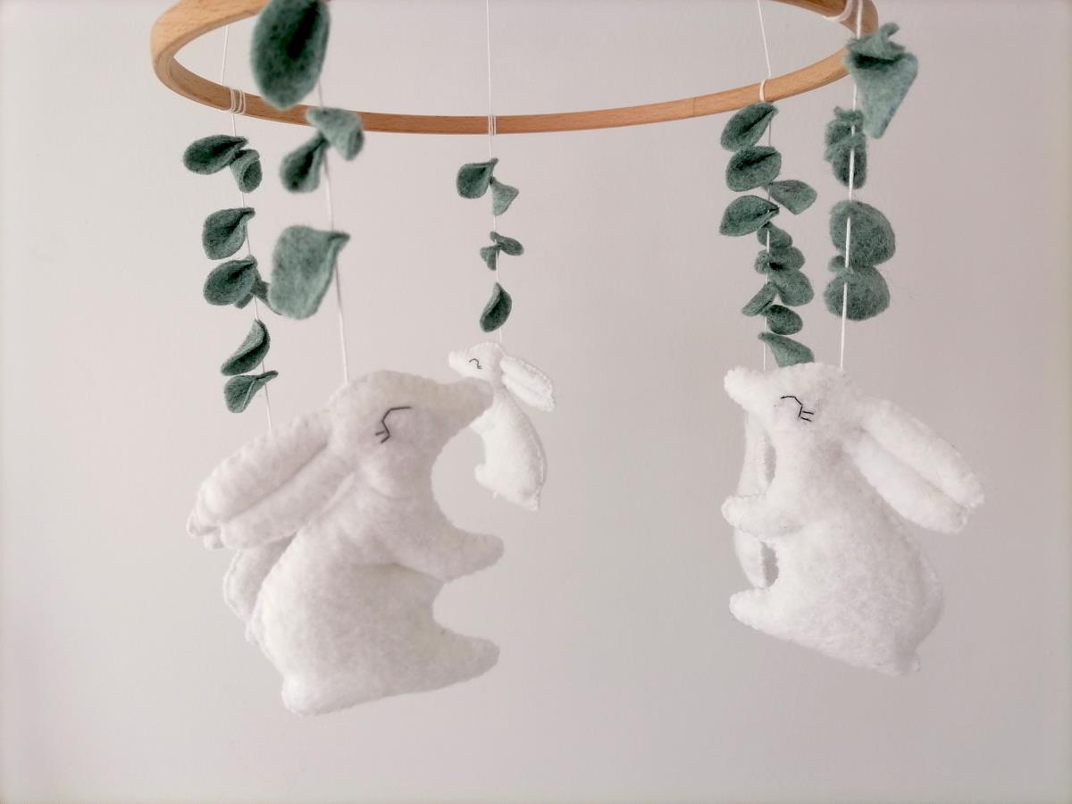 white-rabbit-crib-mobile-for-nursery-bunny-baby-mobile-buy-white-here-mobile-felt-forest-mobile-baby-shower-gift-gift-for-newborn-infant-ceiling-hanging-mobile-wool-felt-leaf-mobile-gender-neutral-unisex-mobile-0