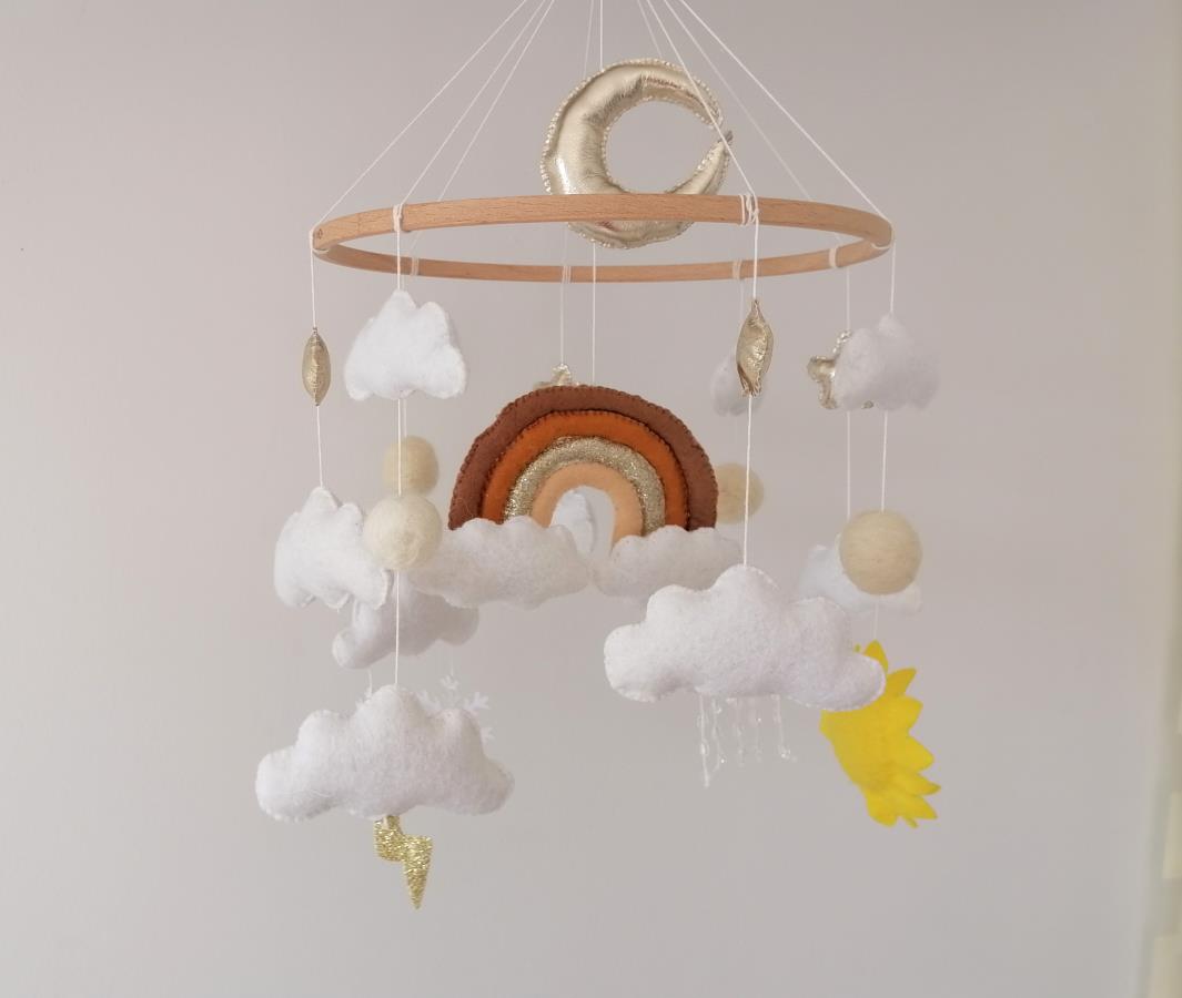 rainbow-raindrops-sun-lightning-snowflake-clouds-gold-stars-baby-mobile-felt-rainbow-cot-mobile-neutral-nursery-mobile-weather-crib-mobile-for-nursery-betty-mobile-aufh-nger-la-m-t-o-mobile-b-b-cot-mobile-sky-theme-mobile-baby-shower-gift-ceiling-mobile-hanging-mobile-handy-kinderbett-mobile-regenbogen-0