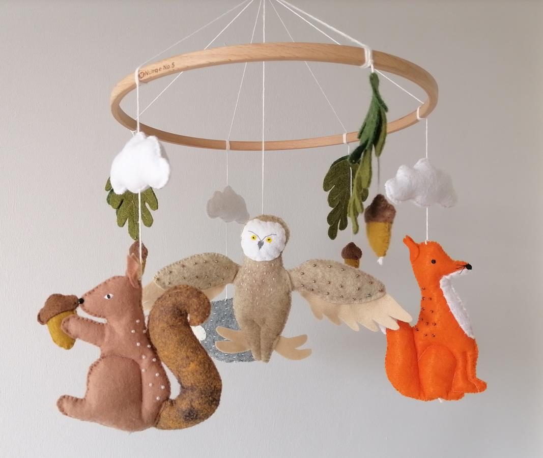 forest-animals-baby-mobile-felt-fox-squirrel-hedgehog-owl-crib-mobile-for-neutral-nursery-acorn-baby-mobile-unisex-gender-neutral-baby-mobile-woodland-baby-mobile-baby-boy-girl-bedroom-decor-baby-shower-gift-mobile-for-newborn-forest-animals-hanging-mobile-ceiling-mobile-0