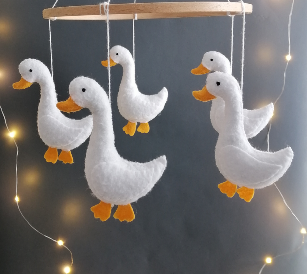 goose-mobile-for-crib-felt-geese-cot-mobile-duck-baby-mobile-nursery-decor-farmhouse-nursery-baby-shower-gift-ideas-felt-geese-toys-mobile-handmade-crib-mobile-unisex-gender-neutral-baby-mobile-woodland-baby-mobile-baby-boy-girl-bedroom-decor-baby-shower-gift-mobile-for-newborn-forest-animals-hanging-mobile-ceiling-mobile-handcrafted-baby-mobile-0