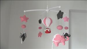 pink-elephant-baby-mobile-pink-felt-hot-air-balloon-baby-mobile-mobile-for-girls-gray-pink-elephant-mobile-mobile-for-nursery-hot-air-balloon-baby-mobile-gift-for-newborn-2