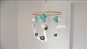llama-baby-mobile-cactus-baby-mobile-alpaca-baby-mobile-baby-mobile-for-nursery-llama-nursery-decor-mint-cactus-rainbow-llama-clouds-baby-mobile-mountain-mobile-3
