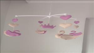 lilac-pink-swan-baby-mobile-for-nursery-pastel-swan-mobile-baby-lilac-mobile-pink-heart-mobile-nursery-mobile-cute-crib-mobile-stuffed-swan-baby-shower-gift-4