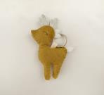 deer-keychain-brown-deer-keyring-birthday-gift-backpack-charm-bag-charm-bag