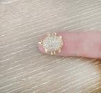 crystal-cz-turtle-chain-bracelet-gold-plated-cristal-pulsera-tortuga-or-bracelet-tortue-plaqu-or-kristall-schildkroten-armband-vergoldet-rhinestones-turtle-bracelet-cz-tortoise-bracelet-gift-for-woman-turtle-jewelry-gold-chain-bracelet-with-crystal-turtle-cz-turtle-charm-bracelet-birthday-gift-gift-for-her-2