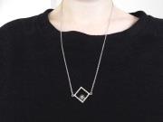 silver-evil-eye-necklace-square-crystal-evil-eye-necklace-geometric-square-evil-eye-necklace-women-gift-foursquare-silver-evil-eye-necklace-gift-for-woman-2