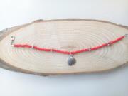 red-beads-anklet-with-silver-sea-shell-buy-sea-shell-charm-anklet-sea-beach-style-anklet-gift-for-woman-summer-style-red-faceted-rondelle-beads-anklet-women-gifts-2