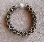 black-netted-beaded-bracelet-elegant-seed-beads-bracelet-glamorous-bracelet-bl
