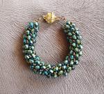 green-netted-beaded-bracelet-elegant-bracelet-green-tubular-netted-beaded-brace