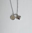 tiny-heart-necklace-silver-plated-collar-de-coraz-n-plateado-collana-cuore-placcato-argento-collier-coeur-plaqu-argent-versilberte-herzkette-personalized-necklace-disc-initial-necklace-dainty-heart-charm-necklace-chain-necklace-girlfriend-necklace-gift-custom-letter-necklace-individual-engraved-necklace-for-women-gift-for-her-gf-necklace-gift-2