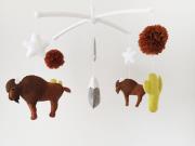 bison-baby-mobile-buffalo-mobile-for-nursery-american-bison-mobile-felt-bison