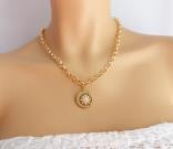 micro-pave-sunshine-charm-necklace-for-women-coin-ssun-pendant-necklace-buy-glowing-sun-necklace-christmas-gift-birhtday-gift-gift-for-wife-celestial-necklace-sunburst-necklace-disc-sun-statement-necklace-gold-plated-dainty-crystal-sun-pendant-necklace-gift-for-girlfriend-gift-for-her-2