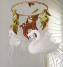 handmade-handcrafted-swan-baby-mobile-felt-swan-nursery-decor-fawn-swan-mobile-baby-girl-nursery-deer-baby-mobile-forest-crib-mobile-greenery-mobile-woodland-nursery-baby-shower-gift-princess-swan-mobile-gift-for-newborn-4