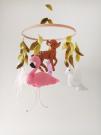 deer-birds-mobile-hummingbird-mobile-flamingo-mobile-baby-mobile-swan-mobile-baby-shower-gift-girl-nursery-decor-forest-baby-mobile-white-swan-crib-mobile-present-for-newborn-2