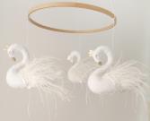 swan-baby-mobile-for-girl-nursery-schwan-kinderbett-halter-princess-swan-mobile