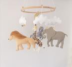 zoo-animals-nursery-crib-mobile-giraffe-lion-zebra-elephant-rhinoceros-mobile-felt-cot-mobile-africa-animals-mobile-baby-shower-gift-gift-for-newborn-infant-christening-gift-savanna-baby-mobile-ceiling-hanging-mobile-4