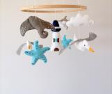 ocean-nursery-crib-mobile-lighthouse-sea-gull-hammerhead-shark-stingray-baby-mobile-boy-nursery-mobile-nautical-cot-mobile-baby-shower-gift-gift-for-newborn-under-the-sea-mobile-2