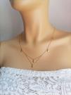 tiny-multi-drop-dangle-stars-necklace-gold-dangling-plain-stars-necklace-dainty-layering-necklace-gold-gift-for-her-gift-for-woman-gift-for-girlfriend-small-little-stars-necklace-mini-stars-necklace-2