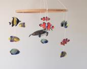 coral-reef-fish-crib-mobile-for-nursery-felt-turtle-baby-mobile-ocean-crib-mobile-under-the-sea-mobile-gender-neutral-mobile-christmas-gift-ocean-cot-mobile-nautical-baby-mobile-ocean-baby-shower-gift-present-for-newborn-sea-ocean-ceiling-mobile-fish-hanging-mobile-royal-angelfish-clownfish-moorish-idol-regal-blue-tang-emperor-angelfish-mobile-2