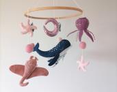ocean-theme-baby-mobile-for-girl-nursery-whale-baby-crib-mobile-felt-nautical-crib-mobile-handmade-octopus-stingray-sea-turtle-baby-mobile-under-the-sea-cot-mobile-ocean-hanging-mobile-ocean-ceiling-mobile-whale-baby-shower-gift-present-for-infant-newborn-seaweed-baby-mobile-nursery-mobile-decor-baby-girl-room-decoration-christmas-gift-2