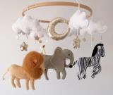 baby-mobile-neutral-animals-africa-nursery-mobile-felt-aifrica-safari-baby-mobile-for-nursery-handmade-ceiling-mobile-hanging-mobile-africa-animals-cot-mobile-baby-shower-gift-zoo-animals-crib-mobile-giraffe-zebra-elephant-lion-baby-mobile-jungle-felt-mobile-christmas-gift-gift-for-newborn-infant-3