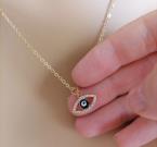 cz-micro-pave-evil-eye-necklace-gold-buy-shape-evil-eye-charm-necklace-gold-blue