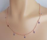 multi-evil-eye-dangle-necklace-rose-gold-small-navy-blue-evi-eye-pendant-neckla