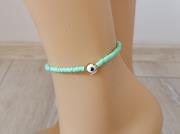 evil-eye-glass-beads-anklet-for-women-light-green-mint-heishi-stack-anklet-poly