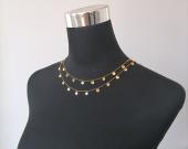 tiny-coin-drop-pendant-necklace-for-women-two-strand-chain-necklace-buy-little-coin-disc-charm-necklace-oriental-dance-necklace-for-women-multi-layered-disc-charm-necklace-dainty-minimalist-necklace-two-strand-choker-multiple-medal-necklace-round-coin-pendant-necklace-birthday-gift-idea-necklace-for-her-body-jewelry-party-festival-nrcklace-gipsy-necklace-gold-gift-for-girlfriend-2