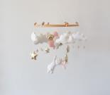 flying-rabbit-baby-crib-mobile-pink-gold-white-felt-hot-air-balon-bunny-cot-mobile-baby-girl-nursery-mobile-decor-moon-gold-starts-baby-mobile-hanging-mobile-ceiling-mobile-baby-shower-gift-present-for-infnt-newborn-2