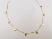 tiny-drop-disc-necklace-gold-dangle-round-choker-multiple-round-pendant-necklace-for-women-multi-small-coin-chain-choker-gold-plated-gift-for-her-gift-for-girlfriend-munze-halskette-fur-frauen-jewelry-gift-necklace-for-wife-delicate-circle-necklace-elegant-necklace-dainty-disc-charm-necklace-3