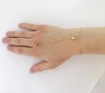 star-hand-chain-bracelet-gold-2-stars-finger-bracelet-for-women-ring-attached-bracelet-delicate-minimalist-slave-bracelet-stern-fingering-armband-star-bracelet-de-doigt-birthday-gift-bracelet-gift-for-her-estrella-pulsera-de-dedo-oriendal-dance-bracelet-2