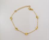 multi-disc-bracelet-gold-delicate-dainty-minimalist-bracelet-circle-coin-bracel