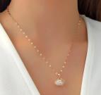 pearl-seashell-locket-necklace-gold-stainless-steel-seashell-pendant-necklace-cz-crystal-sea-shell-necklaces-scallop-shell-charm-necklace-for-women-dainty-necklace-bridesmaid-gift-necklace-waterproof-jewelry-gift-for-her-beach-wedding-jewelry-2