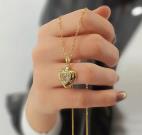 crystal-heart-necklace-gold-puffy-stainless-steel-heart-necklace-cz-crystal-gla