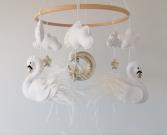 swan-baby-mobile-for-girl-nursery-princess-swan-mobile-felt-swan-with-feathers-crib-mobile-handmade-handcrafted-mobile-baby-girl-nursery-decor-princess-swan-hanging-mobile-swan-ceiling-mobile-gift-for-infant-newborn-felt-white-swan-mobile-schwan-mobile-schwan-kinderbett-halter-bebe-movil-cisne-crown-swan-mobile-baby-shower-gift-present-for-newborn-baby-girl-room-decoration-girl-bedroom-decor-schwan-baby-handy-kinderbett-2